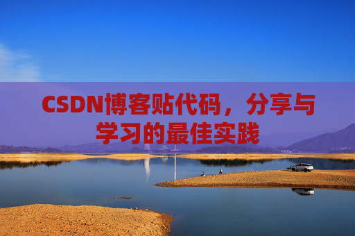 CSDN博客贴代码，分享与学习的最佳实践